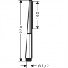 Hansgrohe Rainfinity Słuchawka prysznicowa czarny mat 26867670